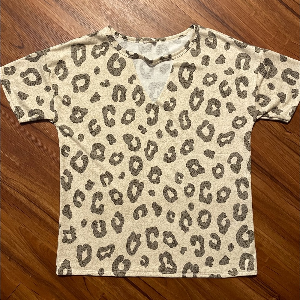 Bibi leopard print top